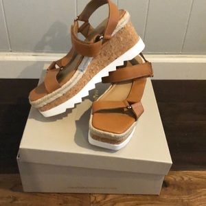 Marc Fisher wedge sandals